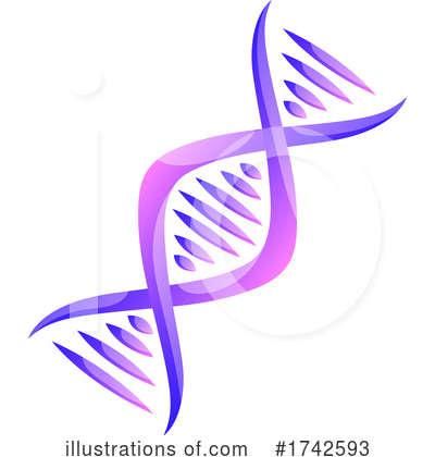 Dna Strand Clipart #1742593 by Vector Tradition SM