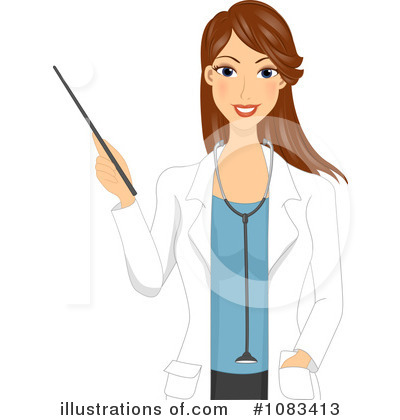 Royalty-Free (RF) Doctor Clipart Illustration by BNP Design Studio - Stock Sample #1083413