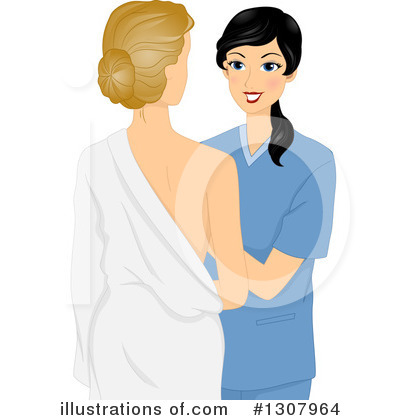 Breast Exam Clipart #1307964 by BNP Design Studio