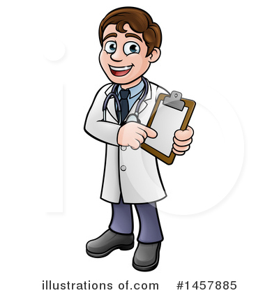 Royalty-Free (RF) Doctor Clipart Illustration by AtStockIllustration - Stock Sample #1457885