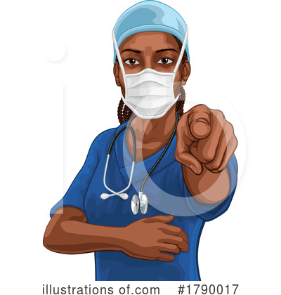 Nurse Clipart #1790017 by AtStockIllustration