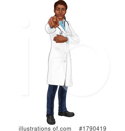 Royalty-Free (RF) Doctor Clipart Illustration by AtStockIllustration - Stock Sample #1790419