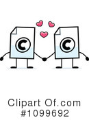 Document Clipart #1099692 by Cory Thoman