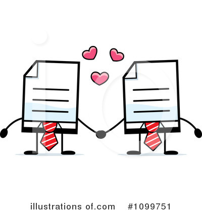 Couple Clipart #1099751 by Cory Thoman