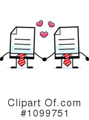 Document Clipart #1099751 by Cory Thoman