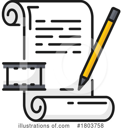 Document Clipart #1803758 by Vector Tradition SM