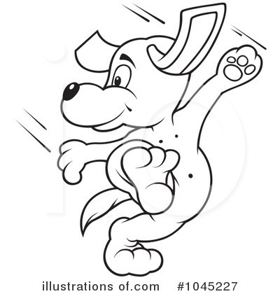 Royalty-Free (RF) Dog Clipart Illustration by dero - Stock Sample #1045227