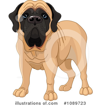 Royalty-Free (RF) Dog Clipart Illustration by Pushkin - Stock Sample #1089723