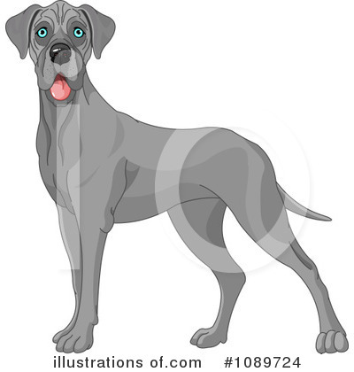 Royalty-Free (RF) Dog Clipart Illustration by Pushkin - Stock Sample #1089724