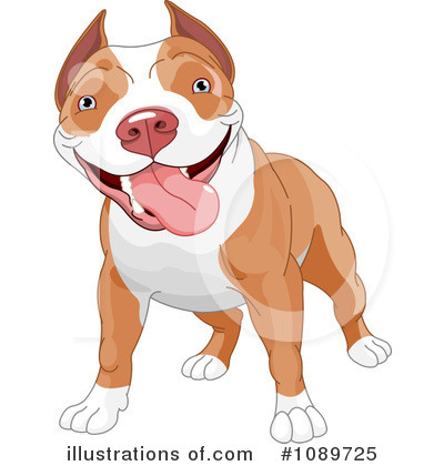 Pit Bull Clipart #1089725 by Pushkin