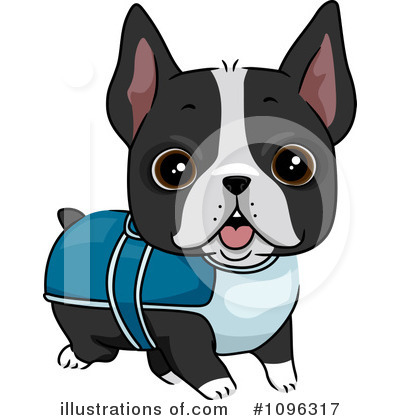 Boston Terrier Clipart #1096317 by BNP Design Studio