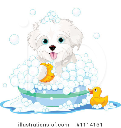 Royalty-Free (RF) Dog Clipart Illustration by Pushkin - Stock Sample #1114151