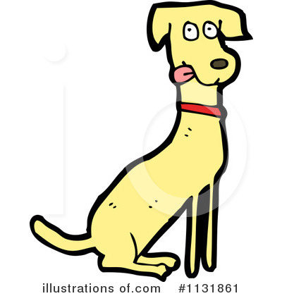 Royalty-Free (RF) Dog Clipart Illustration by lineartestpilot - Stock Sample #1131861