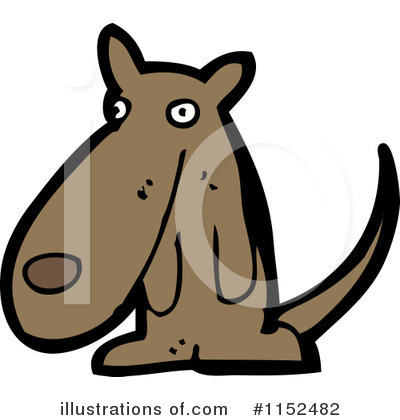 Royalty-Free (RF) Dog Clipart Illustration by lineartestpilot - Stock Sample #1152482