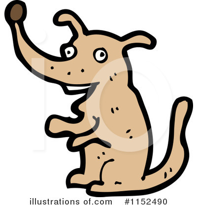 Royalty-Free (RF) Dog Clipart Illustration by lineartestpilot - Stock Sample #1152490