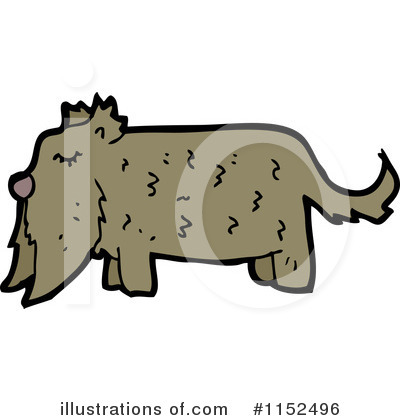 Royalty-Free (RF) Dog Clipart Illustration by lineartestpilot - Stock Sample #1152496