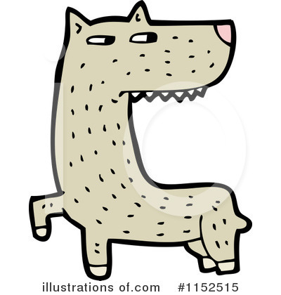 Royalty-Free (RF) Dog Clipart Illustration by lineartestpilot - Stock Sample #1152515