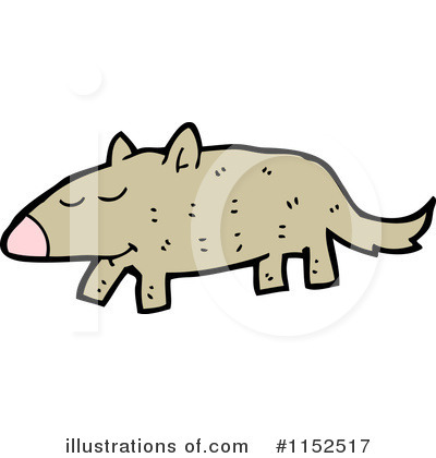 Royalty-Free (RF) Dog Clipart Illustration by lineartestpilot - Stock Sample #1152517