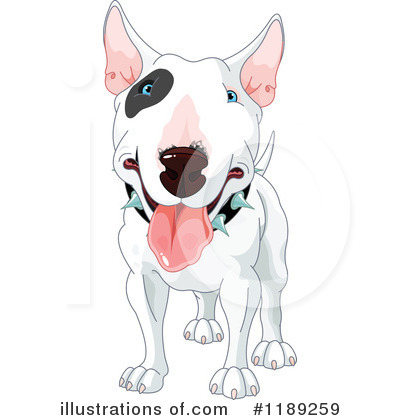 Bull Terrier Clipart #1189259 by Pushkin