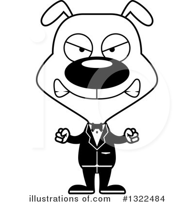 Royalty-Free (RF) Dog Clipart Illustration by Cory Thoman - Stock Sample #1322484