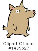 Dog Clipart #1409627 by lineartestpilot