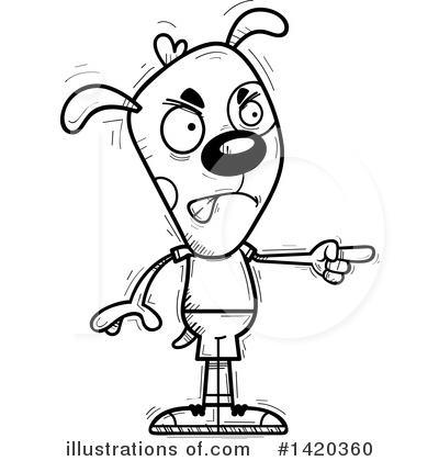 Royalty-Free (RF) Dog Clipart Illustration by Cory Thoman - Stock Sample #1420360