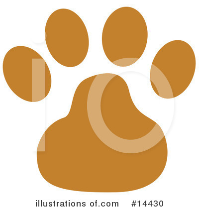 Paw Prints Clipart #14430 by Andy Nortnik