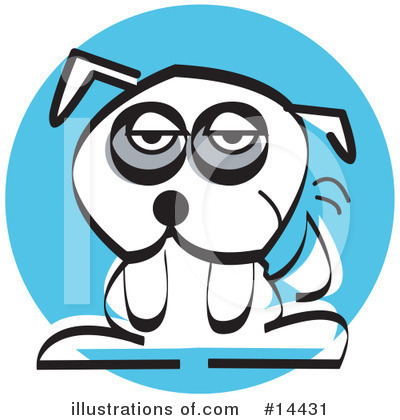 Royalty-Free (RF) Dog Clipart Illustration by Andy Nortnik - Stock Sample #14431