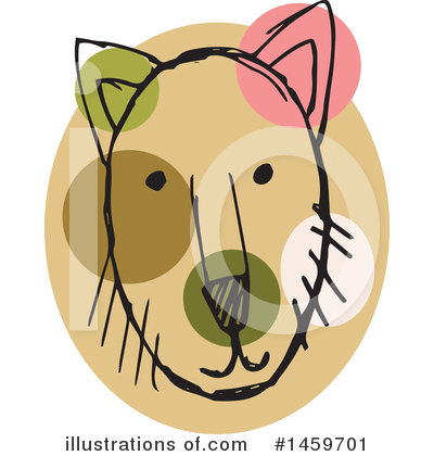 Dog Clipart #1459701 by Cherie Reve