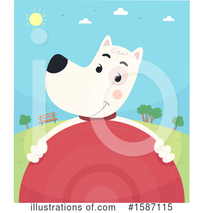 Frisbee Clipart #1587115 by BNP Design Studio