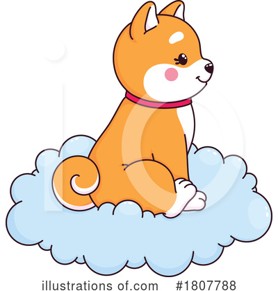 Shiba Inu Clipart #1807788 by Vector Tradition SM