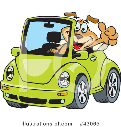 Vw Beetle Clipart #43065 by Dennis Holmes Designs