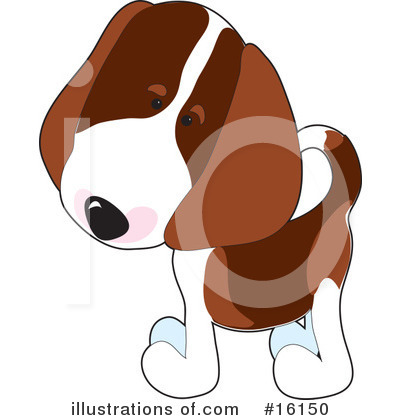 Puppies Clipart #16150 by Maria Bell