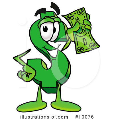 Dollar Sign Clipart #10076 by Toons4Biz | Royalty-Free (RF) Stock 