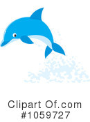 Dolphin Clipart #1059727 by Alex Bannykh