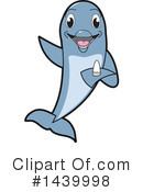 Dolphin Mascot Clipart #1439998 by Mascot Junction