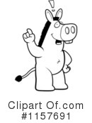 Donkey Clipart #1157691 by Cory Thoman