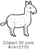 Donkey Clipart #1410770 by lineartestpilot