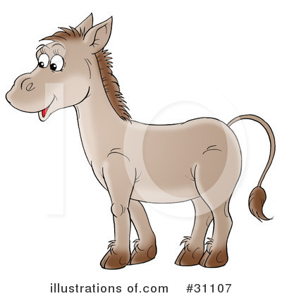 Donkeys Clip Art