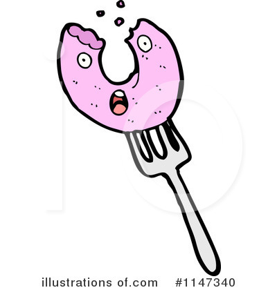 Donut Clipart #1147340 by lineartestpilot