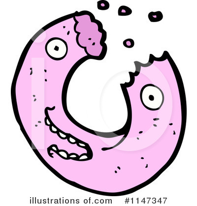 Royalty-Free (RF) Donut Clipart Illustration by lineartestpilot - Stock Sample #1147347