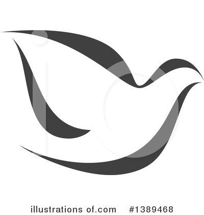 Royalty-Free (RF) Dove Clipart Illustration by elena - Stock Sample #1389468