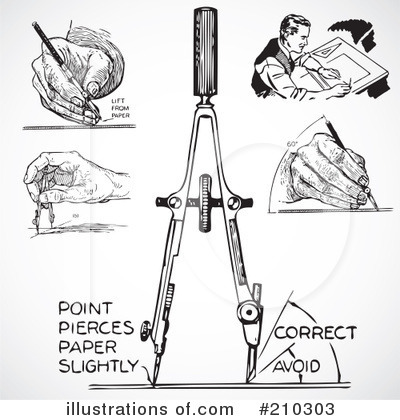 Drafting Clipart #210303 by BestVector