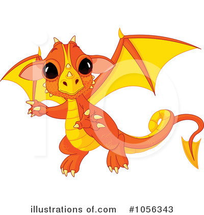 Dragon Clipart #1056343 by Pushkin