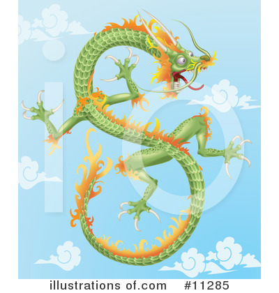 Fantasy Creature Clipart #11285 by AtStockIllustration