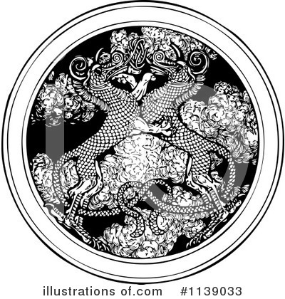 Royalty-Free (RF) Dragon Clipart Illustration by Picsburg - Stock Sample #1139033