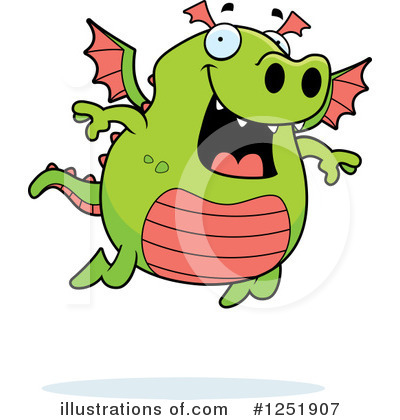 Royalty-Free (RF) Dragon Clipart Illustration by Cory Thoman - Stock Sample #1251907