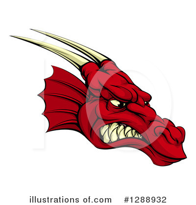 Royalty-Free (RF) Dragon Clipart Illustration by AtStockIllustration - Stock Sample #1288932