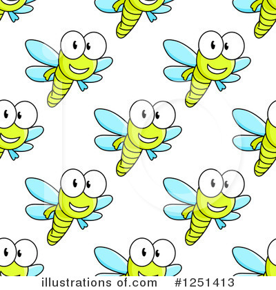 Dragonfly Clipart #1251413 by Vector Tradition SM