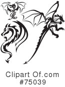 Dragons Clipart #75039 by dero